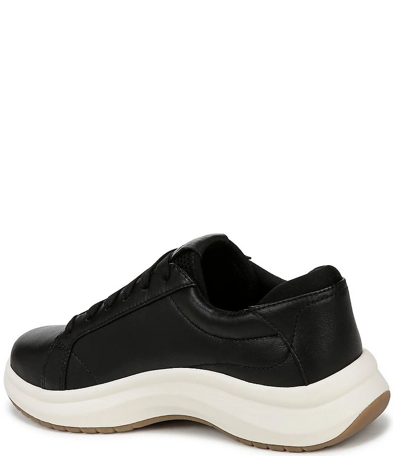 Dr. Scholl's Feel Good Plantar Fasciitis Leather Lace Up Sneakers