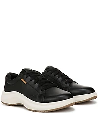 Dr. Scholl's Feel Good Plantar Fasciitis Leather Lace Up Sneakers