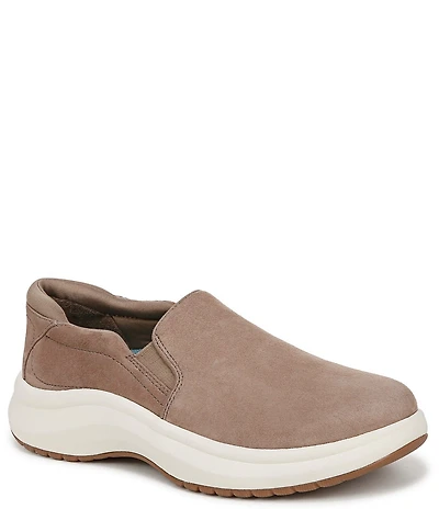 Dr. Scholl's Feel Well Plantar Fasciitis Suede Slip On Sneakers