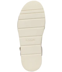 Dr. Scholl's Free To Move Metallic Leather Sandals