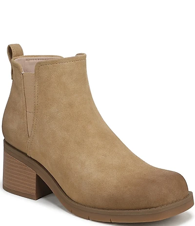 Dr. Scholl's Joplin Microsuede Ankle Booties