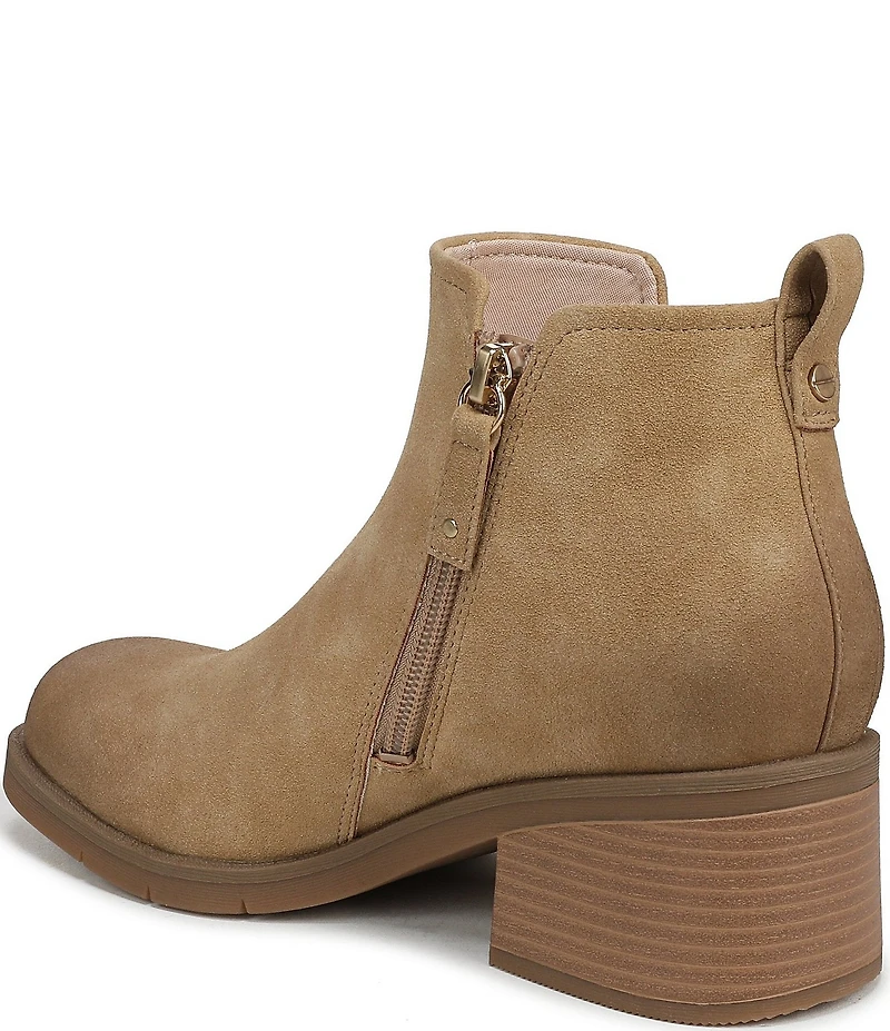 Dr. Scholl's Joplin Microsuede Ankle Booties