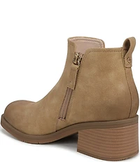Dr. Scholl's Joplin Microsuede Ankle Booties