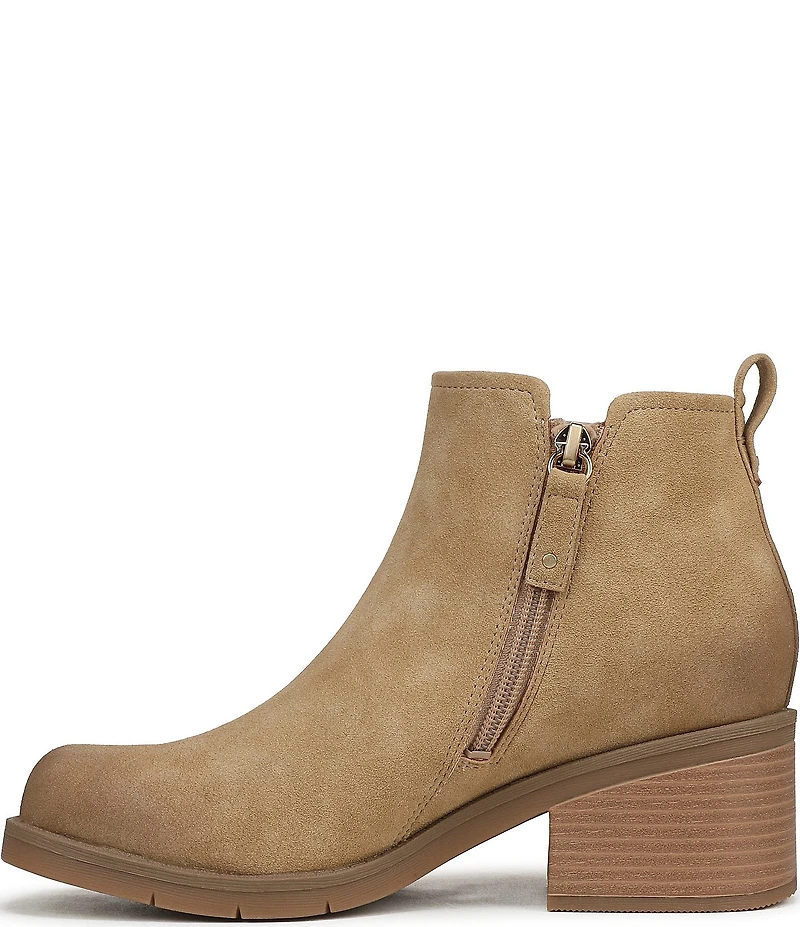 Dr. Scholl's Joplin Microsuede Ankle Booties