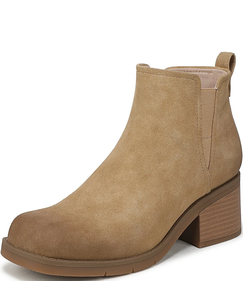 Dr. Scholl's Joplin Microsuede Ankle Booties