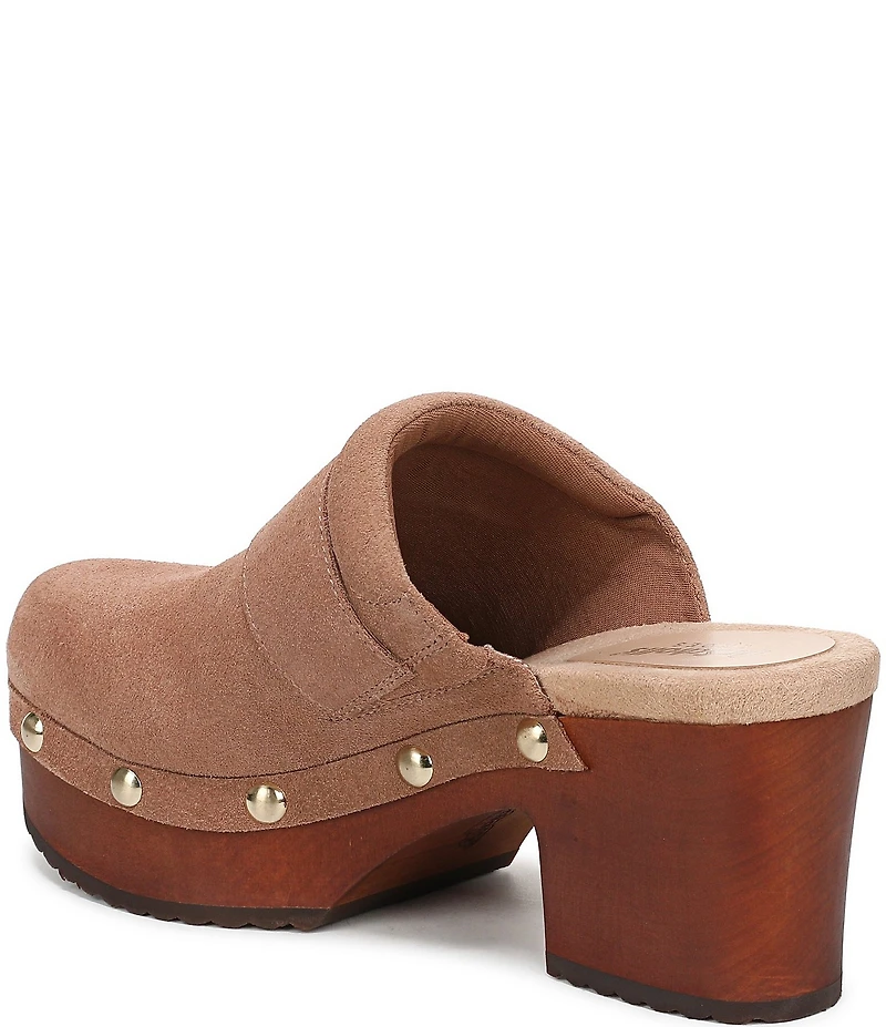 Dr. Scholl's Original Feels Suede Studded Platform Clogs
