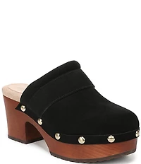 Dr. Scholl's Original Feels Suede Studded Platform Clogs