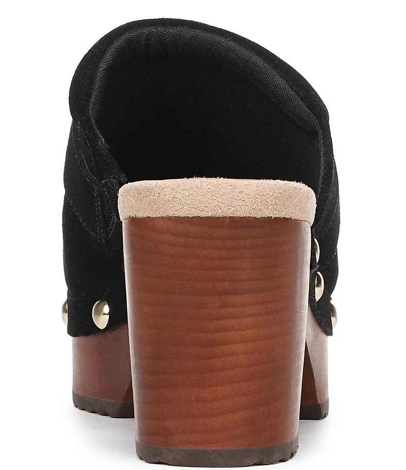 Dr. Scholl's Original Feels Suede Studded Platform Clogs