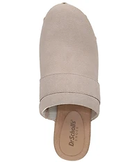 Dr. Scholl's Original Feels Suede Studded Platform Clogs