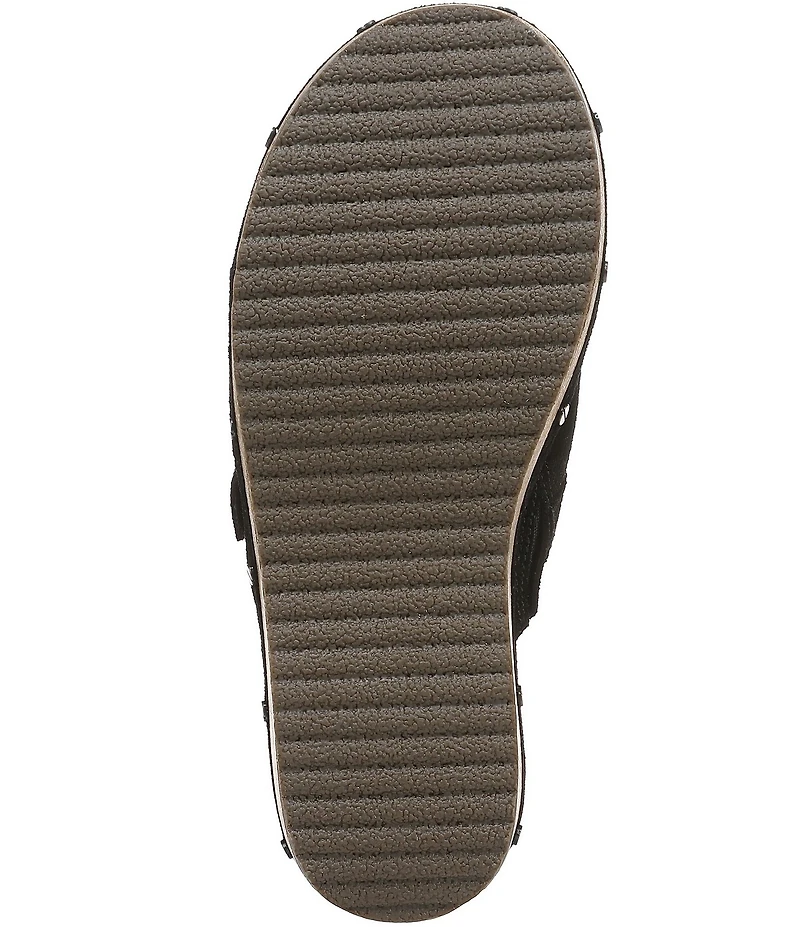 Dr. Scholl's Original Flex Suede Hardware Detail Clogs