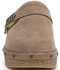 Dr. Scholl's Original Flex Suede Hardware Detail Clogs