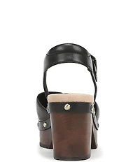 Dr. Scholl's Original Spark Leather Studded Platform Mary Jane Clogs