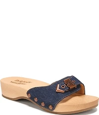 Dr. Scholl's Original Wrangler Denim Slide Sandals
