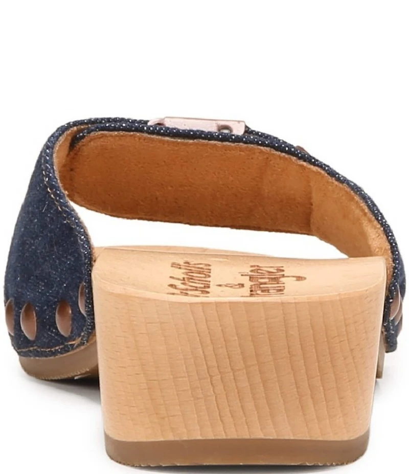 Dr. Scholl's Original Wrangler Denim Slide Sandals