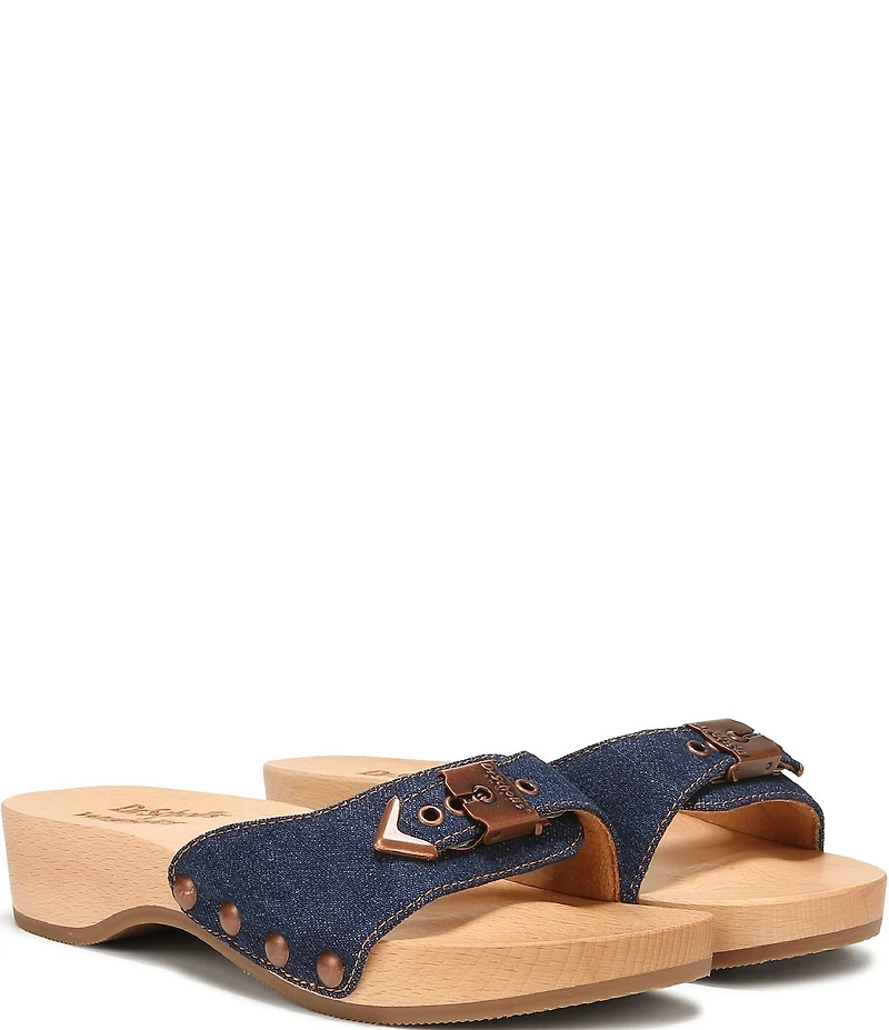 Dr. Scholl's Original Wrangler Denim Slide Sandals