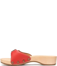 Dr. Scholl's Original Wrangler Leather Slide Sandals