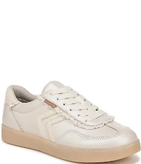 Dr. Scholl's Rebel Pearlized Leather and Lace Sport Sneakers