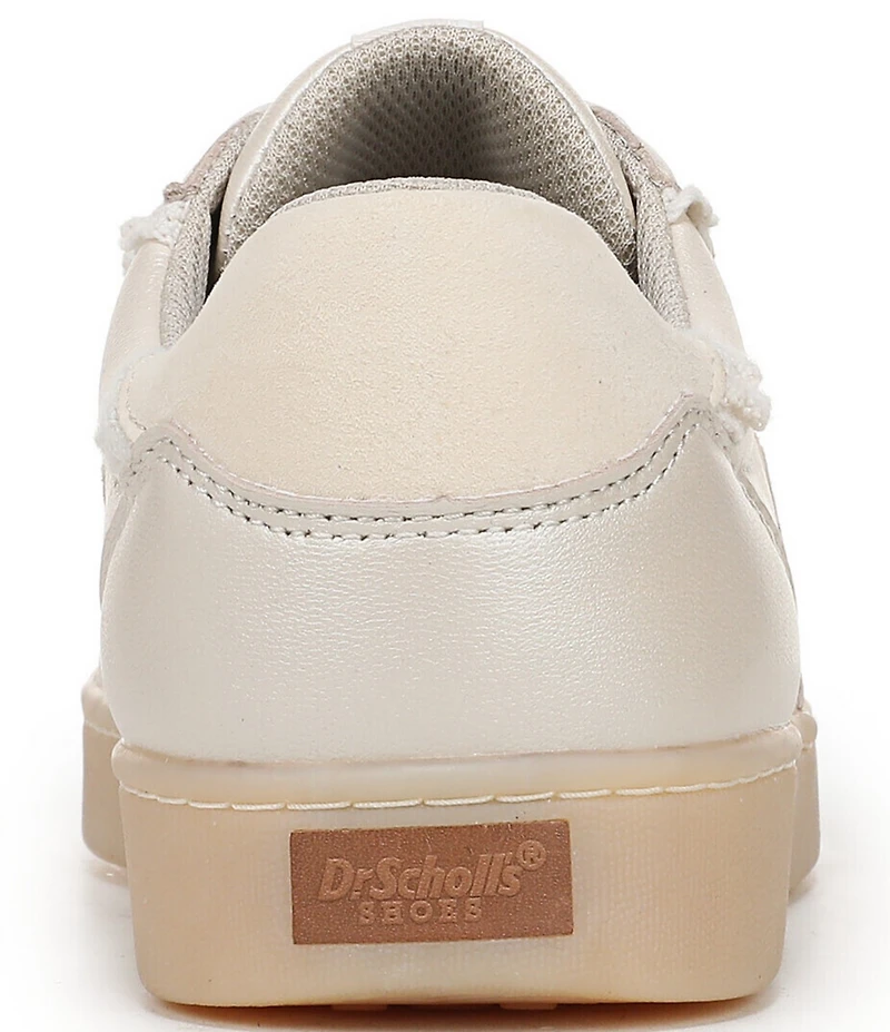 Dr. Scholl's Rebel Pearlized Leather and Lace Sport Sneakers