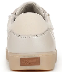 Dr. Scholl's Rebel Pearlized Leather and Lace Sport Sneakers