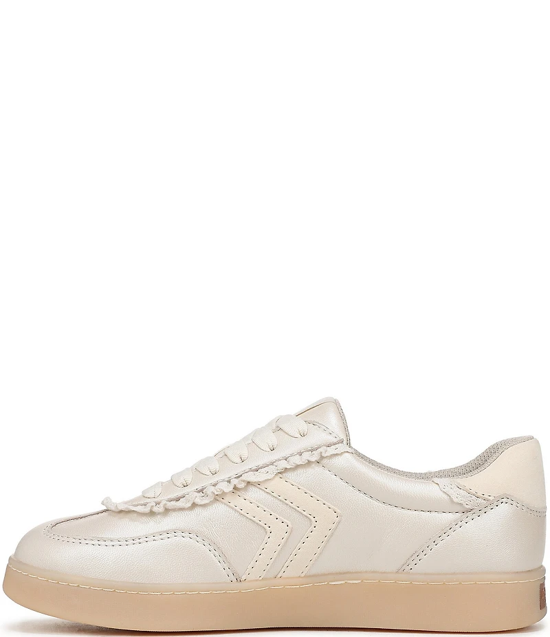 Dr. Scholl's Rebel Pearlized Leather and Lace Sport Sneakers