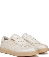 Dr. Scholl's Rebel Pearlized Leather and Lace Sport Sneakers