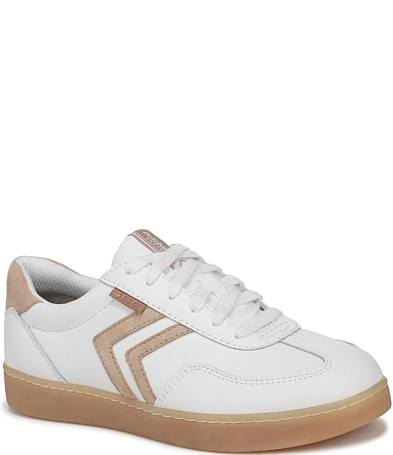 Dr. Scholl's Rebel Sport Leather Gum Sole Sneakers
