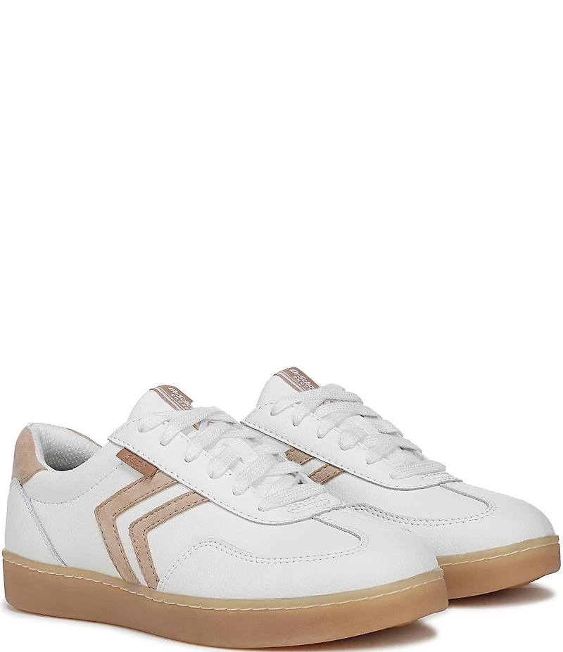 Dr. Scholl's Rebel Sport Leather Gum Sole Sneakers