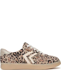 Dr. Scholl's Rebel Sport Leopard Suede Gum Sole Sneakers