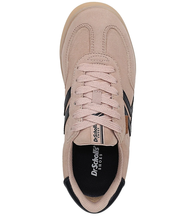 Dr. Scholl's Rebel Sport Suede Gum Sole Sneakers