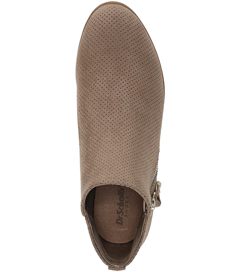 Dr. Scholl's Reverie Perforated Ankle Booties