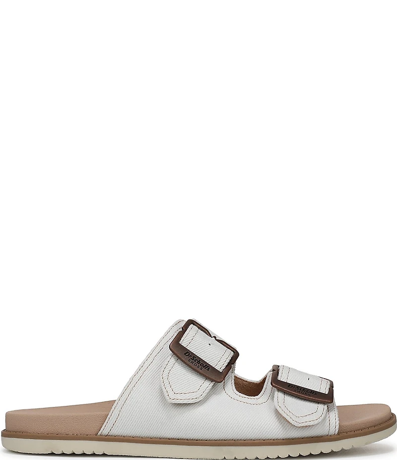 Dr. Scholl's So Wrangler Denim Double Banded Slide Sandals