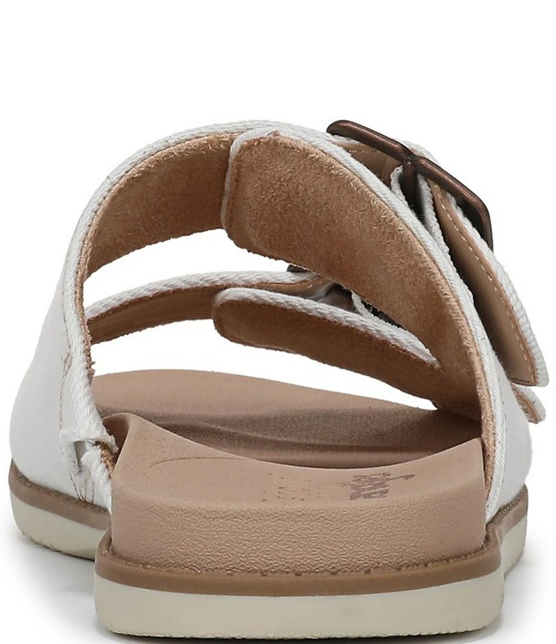 Dr. Scholl's So Wrangler Denim Double Banded Slide Sandals