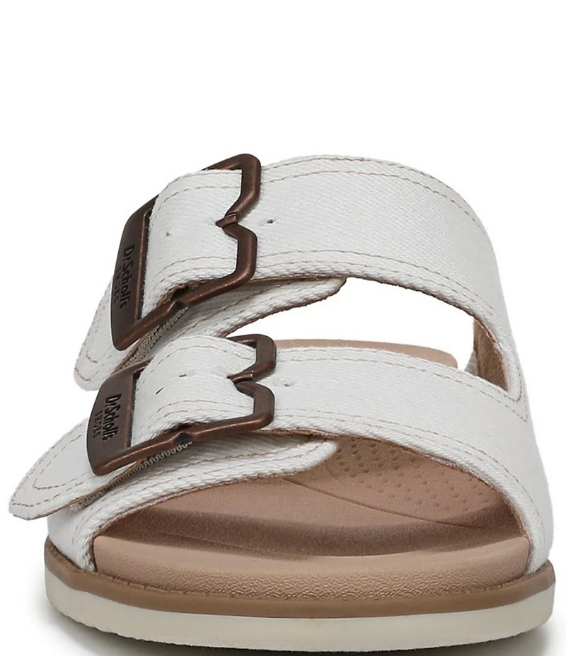 Dr. Scholl's So Wrangler Denim Double Banded Slide Sandals