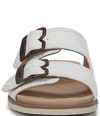 Dr. Scholl's So Wrangler Denim Double Banded Slide Sandals