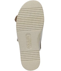 Dr. Scholl's So Wrangler Denim Double Banded Slide Sandals