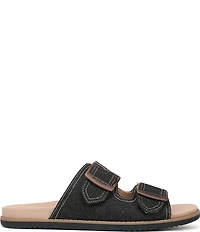 Dr. Scholl's So Wrangler Denim Double Banded Slide Sandals