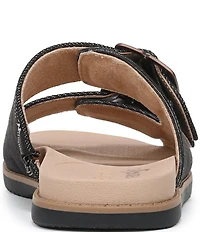Dr. Scholl's So Wrangler Denim Double Banded Slide Sandals