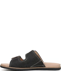 Dr. Scholl's So Wrangler Denim Double Banded Slide Sandals