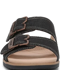 Dr. Scholl's So Wrangler Denim Double Banded Slide Sandals
