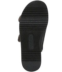 Dr. Scholl's So Wrangler Denim Double Banded Slide Sandals