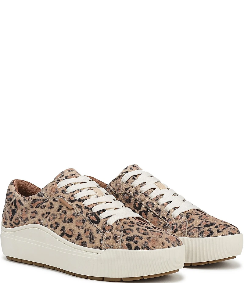 Dr. Scholl's Take Time Leopard Sneakers