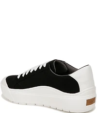 Dr. Scholl's Time Off Canvas Platform Sneakers