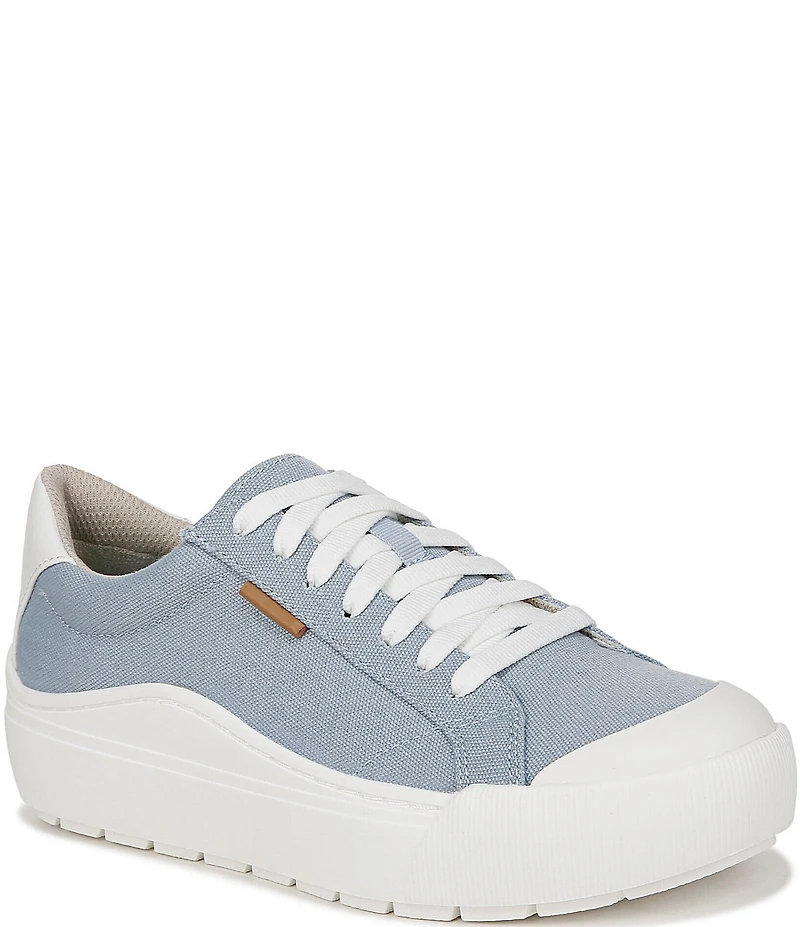 Dr. Scholl's Time Off Canvas Platform Sneakers