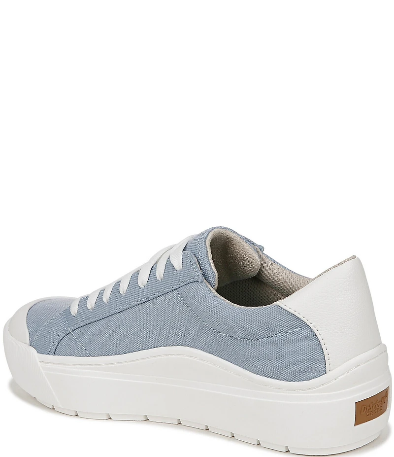 Dr. Scholl's Time Off Canvas Platform Sneakers