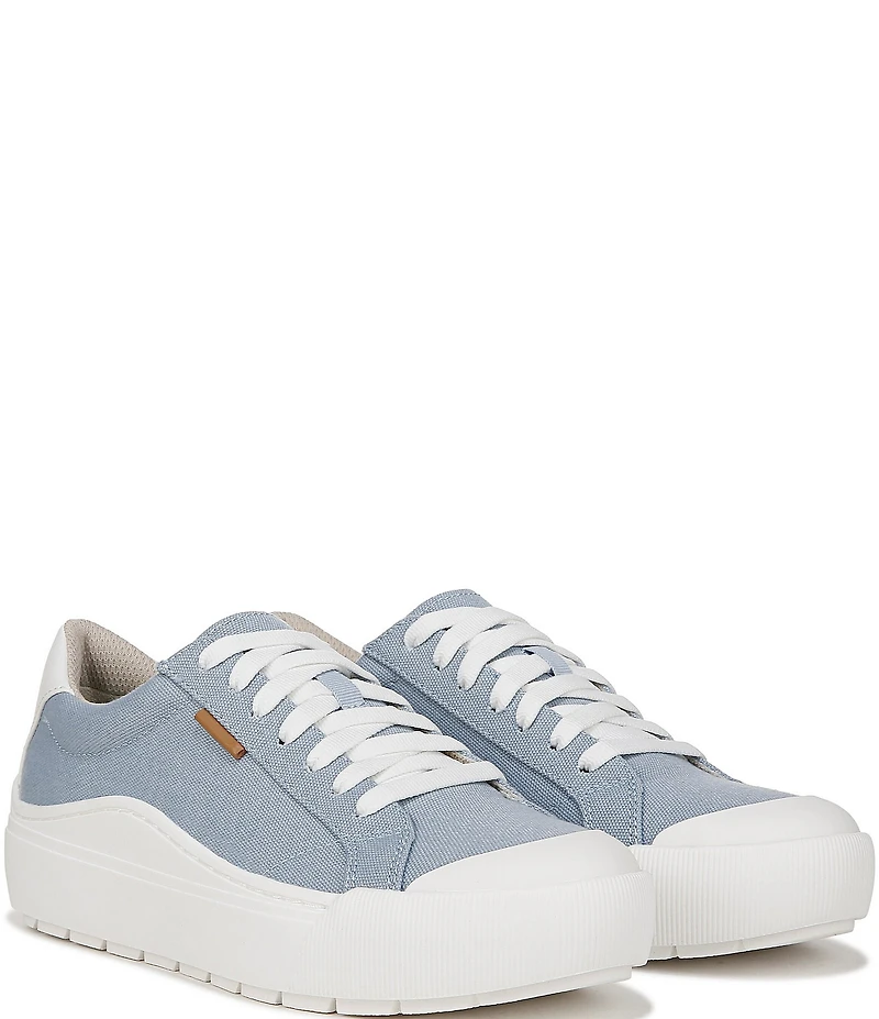 Dr. Scholl's Time Off Canvas Platform Sneakers