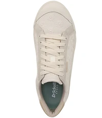 Dr. Scholl's Time Off Embroidered Textured Platform Sneakers