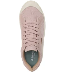 Dr. Scholl's Time Off Embroidered Textured Platform Sneakers