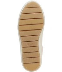 Dr. Scholl's Time Off Embroidered Textured Platform Sneakers