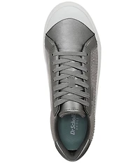 Dr. Scholl's Time Off Pearl Studded Fabric Platform Sneakers