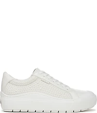 Dr. Scholl's Time Off Pearl Studded Fabric Platform Sneakers